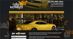 Desktop Screenshot of landlmotorsales.com