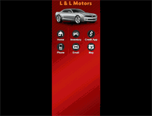 Tablet Screenshot of landlmotorsales.com